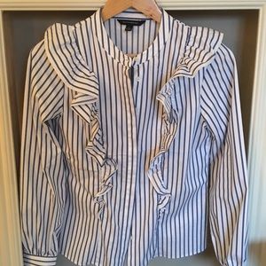 Banana Republic Ruffled Blouse